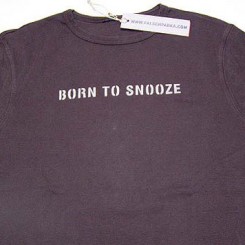 Born to snooze